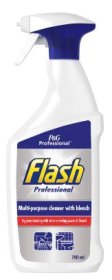 (image for) FLASH PROF M/SURF CLEAN+BLEACH - 750ML