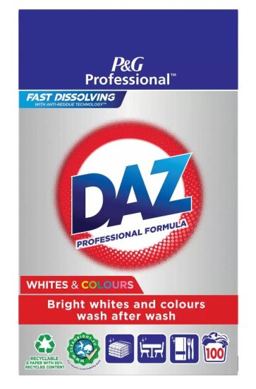 (image for) DAZ W/POW WHIT&COL PROF 100W - 6KG