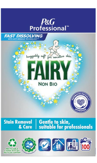 (image for) FAIRY WASHING POWDER NON BIO 100W - 6KG
