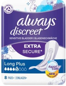 (image for) ALWAYS DISCREET LONG PLUS - 8S