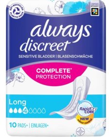 (image for) ALWAYS DISCREET LONG C/PROTECT - 10S