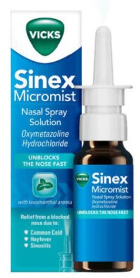 (image for) VICKS SINEX MICROMIST NAS/SPRY - 15ML