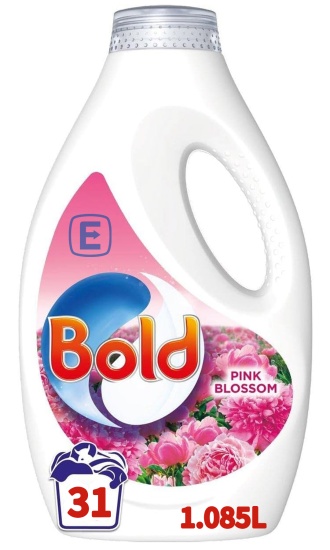 (image for) BOLD 2IN1 LAUNDRY LIQUID PINK 31 WWASHES - 1.085L