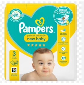 (image for) PAMPERS NEW BABY SIZE3 - 29S