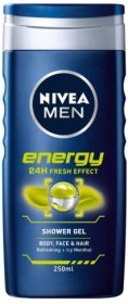(image for) NIVEA S/GEL ENERGY FOR MEN - 250ML