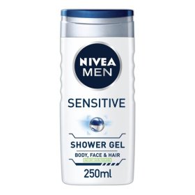 (image for) NIVEA S/GEL SENSITIVE FOR MEN - 250ML