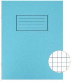 (image for) SILV EXERCISE BOOK 7MM SQUARE - 9X7"