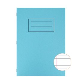 (image for) SILV EXERCISE BOOK BLUE 80PAGE - A4