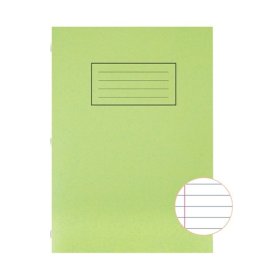 (image for) SILV EXERCISE BOOK GREEN 80PAG - A4