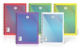 (image for) SILV TWIN WIRE NOTEBOOK 140PAG - A5