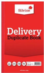 (image for) SILVINE DUPLICATE DELIVER BOOK - 613