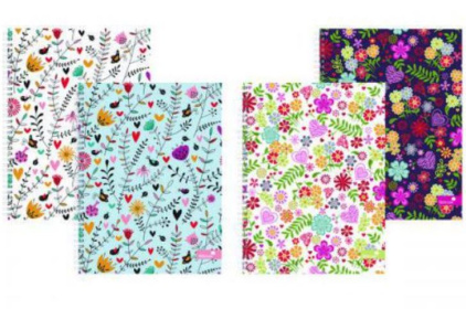 (image for) SILVINE TWIN WIRE NOTEBOOK 160PAGES - A4