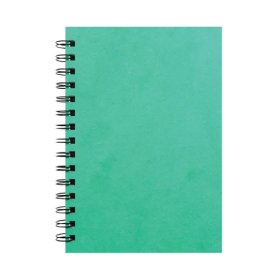 (image for) SILV WIREBOUND NOTEBOOK 200PAG - A5