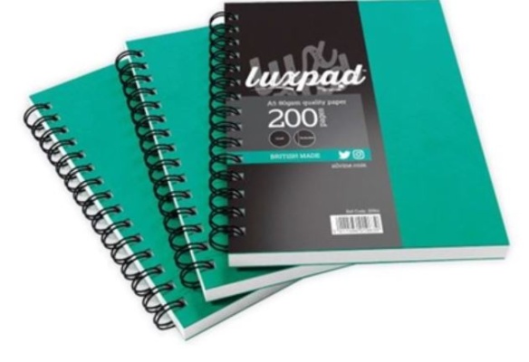 (image for) SILV WIREBOUND NOTEBOOK 200PAG