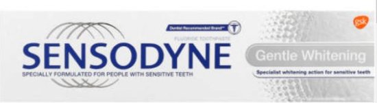 (image for) SENSODYNE T/PASTE WHITENING - 75ML