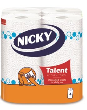 (image for) NICKY K/ROLL TALENT 2PLY - 4S