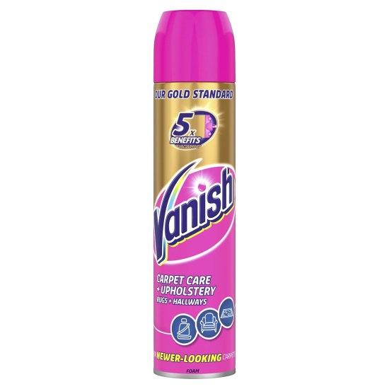 (image for) VANISH GOLD CARPET FOAM/SWEEP - 600ML