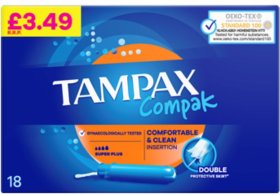 (image for) TAMPAX COMPAK SUPERPLUS PM3.49 - 18S