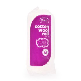 (image for) PRETTY COTTON WOOL ROLL - 100G