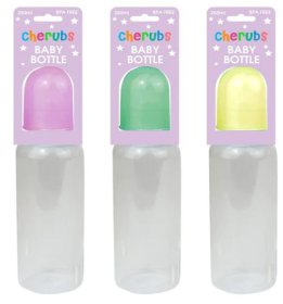 (image for) PRETTY CHERUBS BABY BOTTLE AST - 250ML