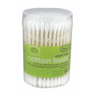 (image for) PRETTY COTTON BUDS PAPER STEM - 100S
