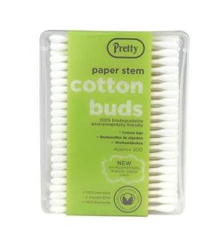 (image for) PRETTY COTTON BUDS PAPER STEM - 200S