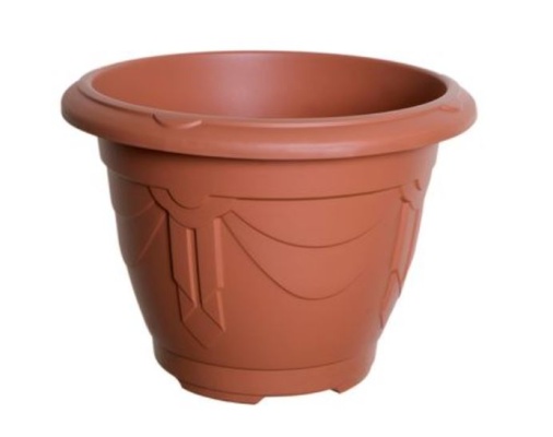 (image for) PLANT POT VENETIAN ROUND TERRACOTTA - 58CM
