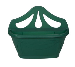 (image for) VENETIAN WALL PLANTER GREEN