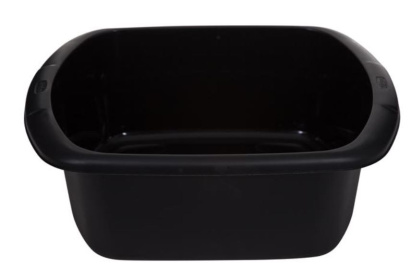 (image for) LARGE RECTANGULAR BOWL BLACK