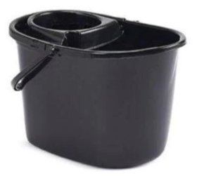 (image for) WF MOP BUCKET BLACK - 15L