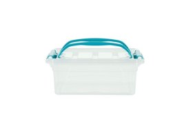 (image for) CARRY BOX+LID TEALGREEN HANDLE - 5L