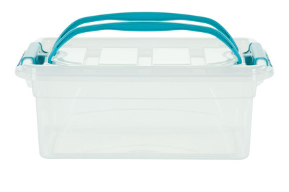 (image for) CARRY BOX+LID TEALGREEN HANDLE