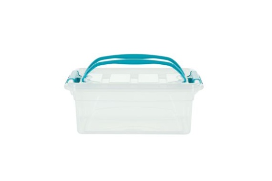 (image for) CARRY BOX+LID TEALGREEN HANDLE