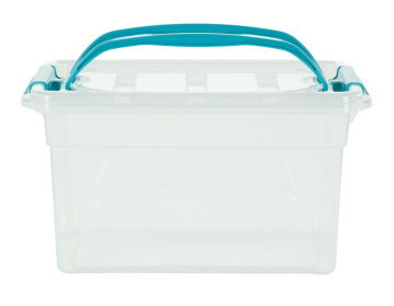 (image for) CARRY BOX+LID TEALGREEN HANDLE
