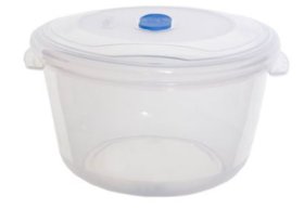 (image for) ROUND FREEZER MICROWAVE STORE - 1.22L