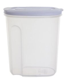 (image for) DRY FOOD CONTA+LID WHITE - 5L