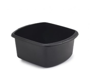 (image for) SMALL RECTANGULAR BOWL BLACK