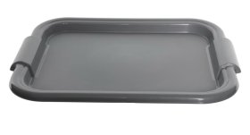 (image for) WHITEFURZE SERVING TRAY SILVER - 41CM