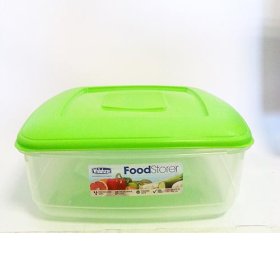 (image for) SQUARE FOOD BOX + GREENLID 7L - SQUARE