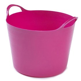 (image for) WHITEFURZE FLEXI TUB PINK - 39L