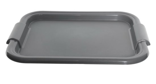 (image for) WHITEFURZE SERVING TRAY SILVER - 49CM