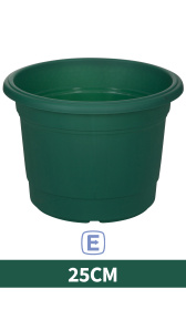 (image for) MILANO PLANTER ROUND GREEN