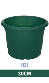 (image for) MILANO PLANTER ROUND GREEN