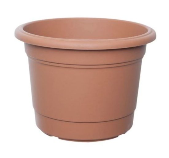(image for) MILANO PLANTER ROUND TERRACOTT - 30CM