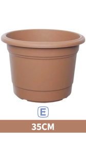 (image for) MILANO PLANTER ROUND TERRACOT