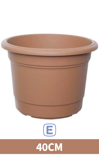(image for) MILANO PLANTER ROUND TERRA