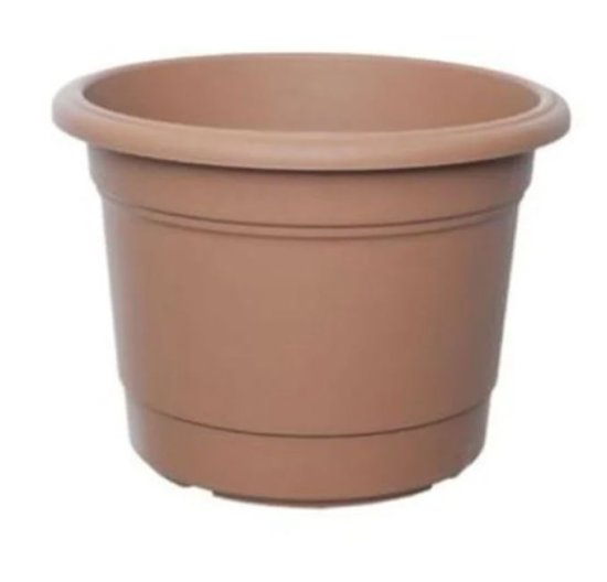 (image for) MILANO PLANTER ROUND TERRA - 40CM