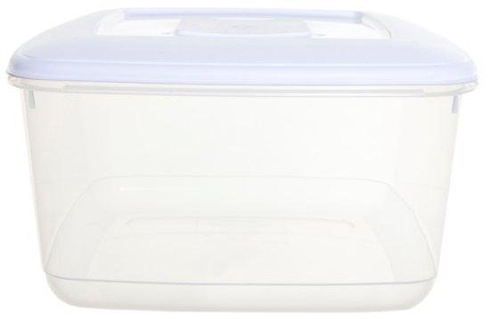 (image for) SQUARE FOOD BOX +WHITELID 10L - 10L
