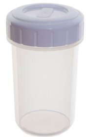 (image for) BEAKER WITH WHITE LID - 0.4L
