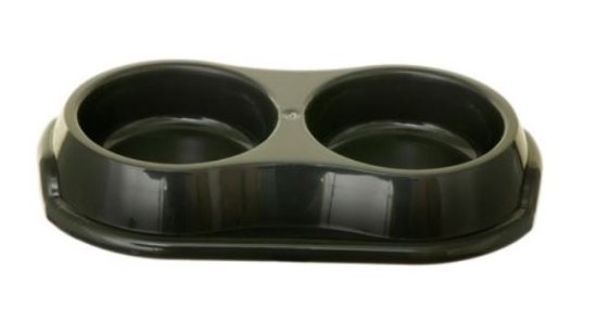 (image for) DOUBLE PET BOWL ASSORTED - 32CM